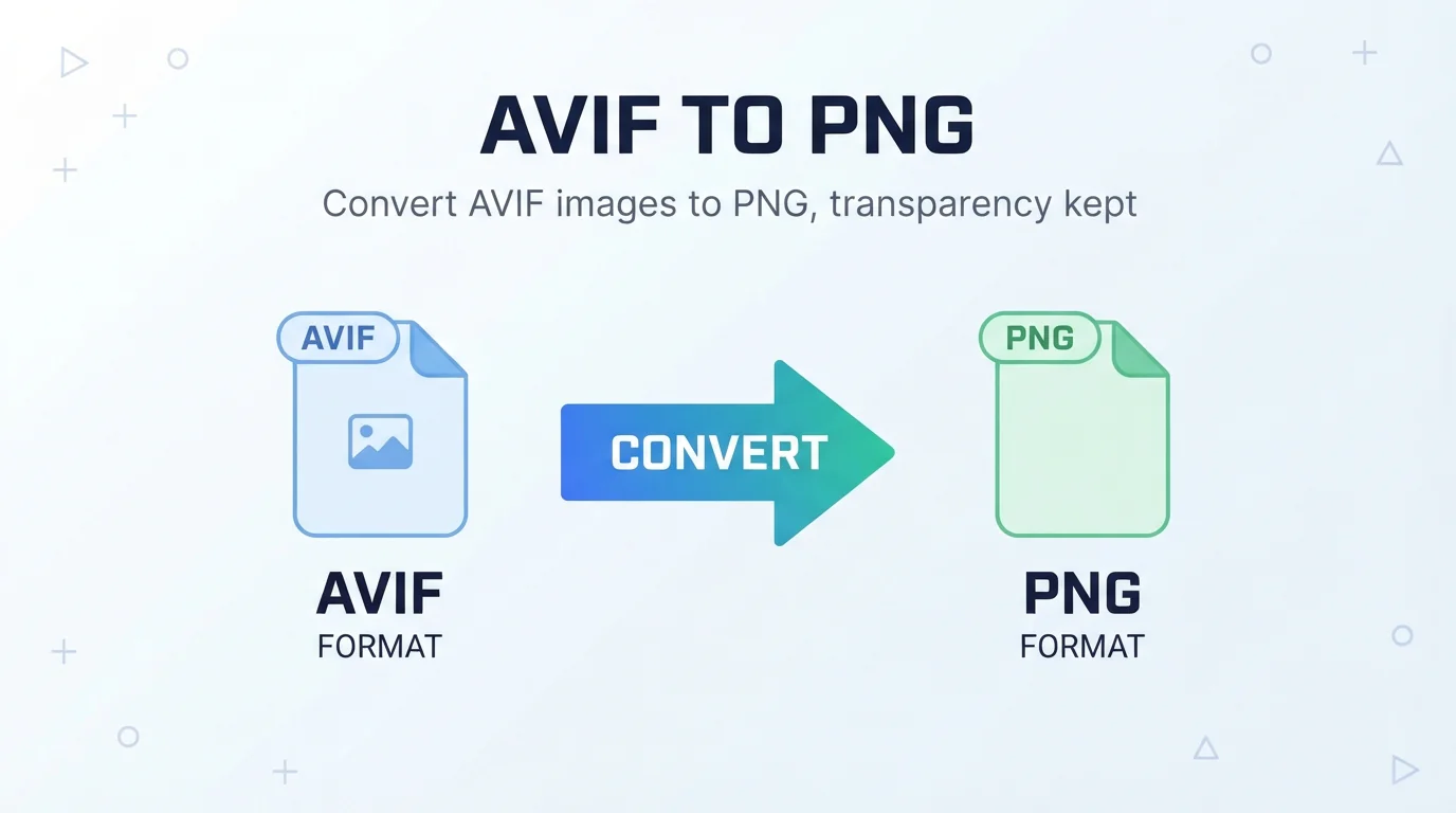 Converter AVIF para PNG